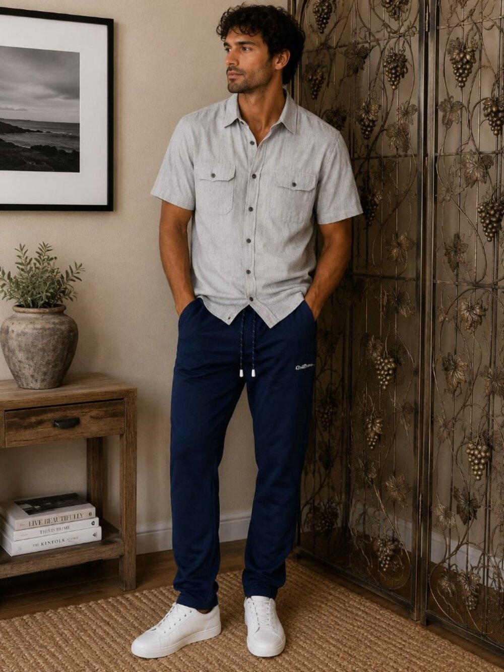 Ben Sherman Men's Navy Blue Track Pants XL - New Without Tags